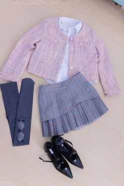 物恋传媒 No.2559 岚岚 – 皮鞋、厚灰丝、穿袜子(255P)