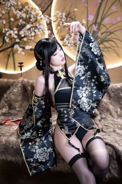 动漫博主蠢沫沫 – 金发蝴蝶结(94P)