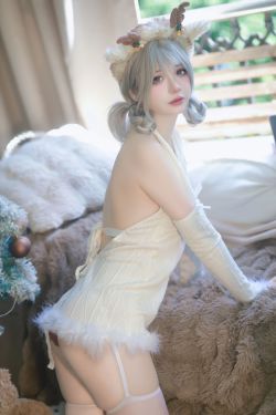 疯猫ss – 圣诞特典 白色毛衣(75P)