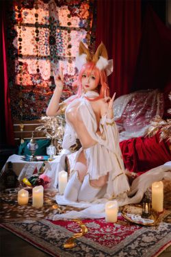 Cosplay 日奈娇 – 玉藻前舞娘 涂油(51P)